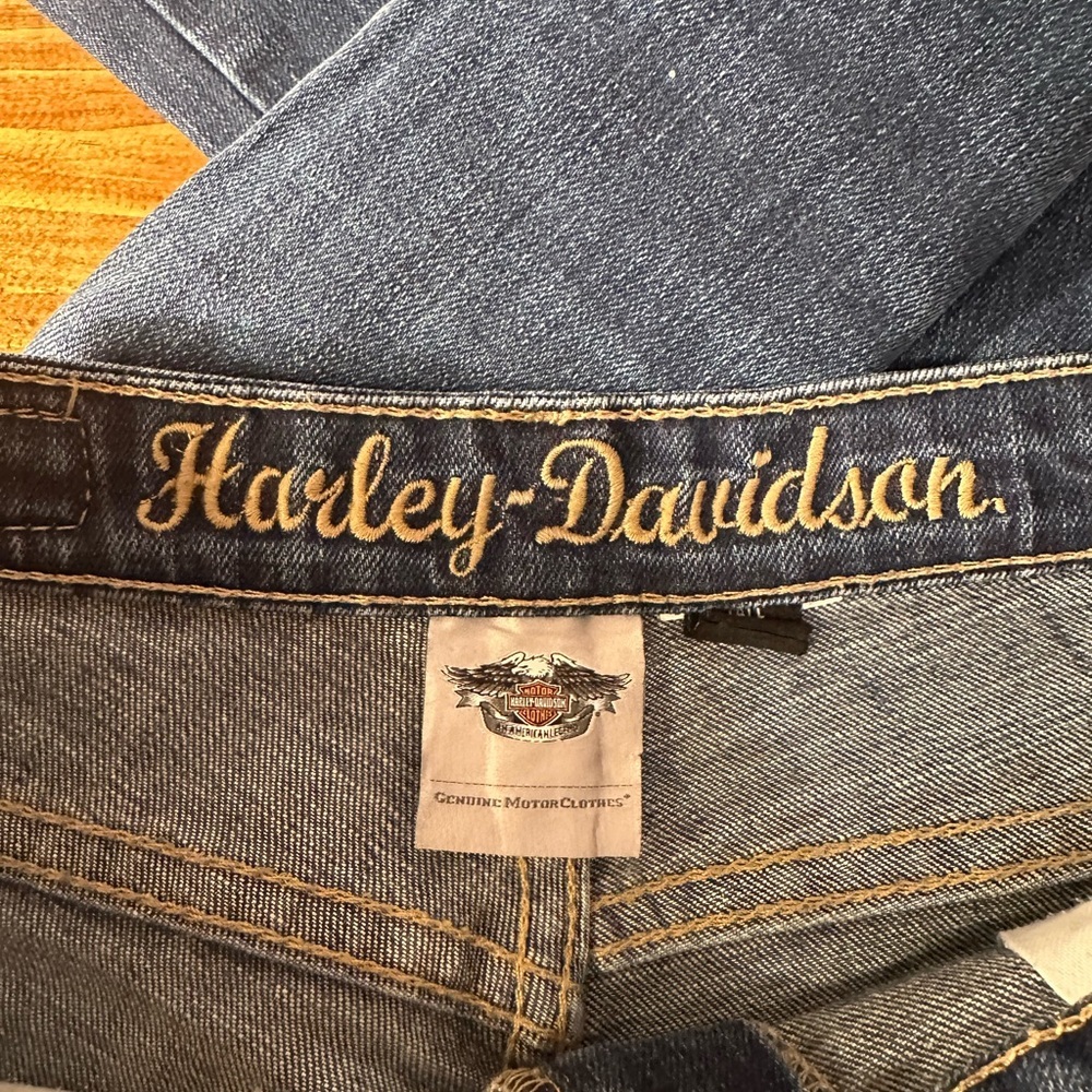 Women’s Harley Davidson Jeans Size 8 Tall - Picture 13 of 13